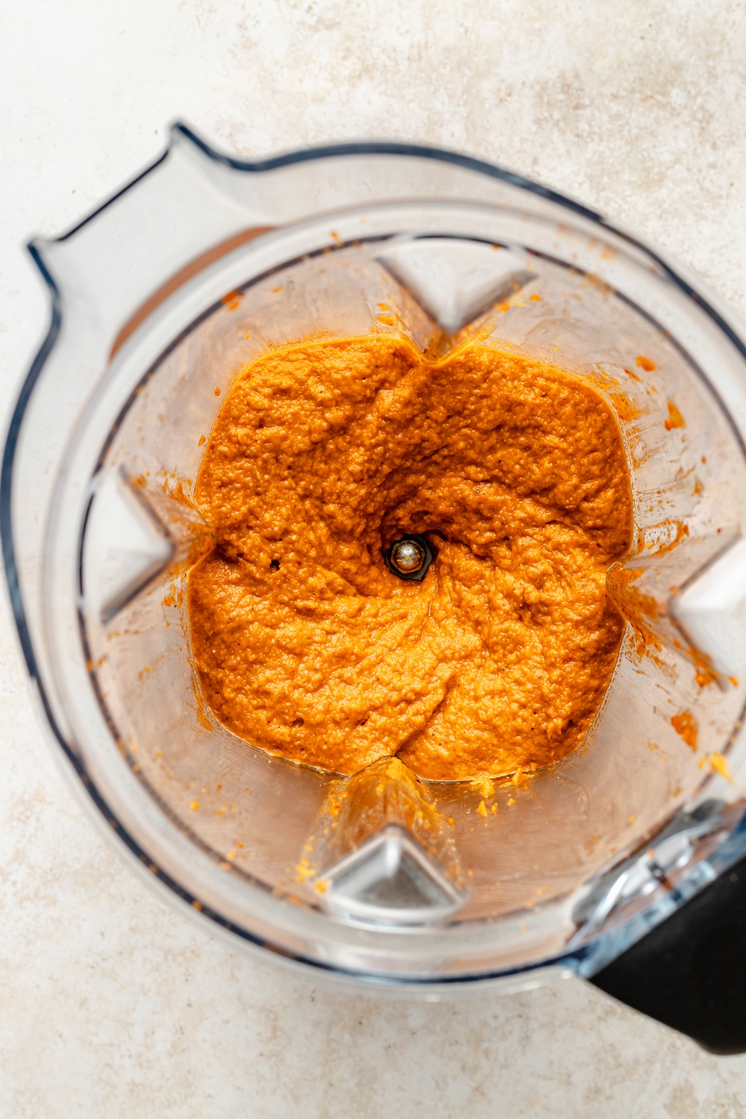 blending ingredients for southwest bean dip