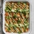 vegan butternut squash enchiladas in a pan