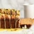 photo of sliced orange bread on a cutting board