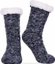 pair of fuzzy socks