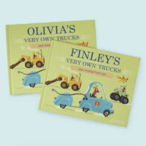 personalized truck books