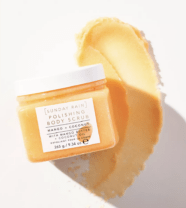 orange body scrub