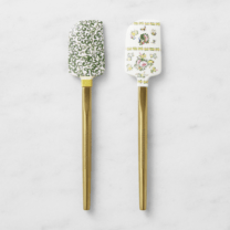 two mini spatulas