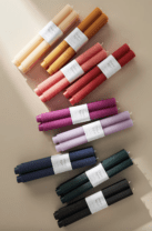 sets of colorful candlesticks