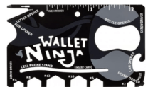 black wallet tool