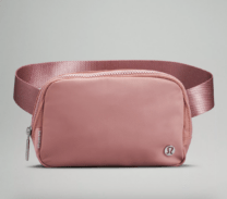 pink belt bag